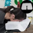 Disposable Non-Woven Headrest Pillow Paper Beauty Spa Salon Bed Table CovS* JFD