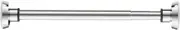Leefasy Stainless Steel Extendable Wardrobe Pole, Telescopic Clothing Rod for Laundry Room, 60cm