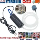Silent Portable Mini USB Oxygen Air Pump Aquarium Fish Tank Oxygenator Aerator