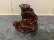 BROWN BACKFLOW INCENCE BURNER