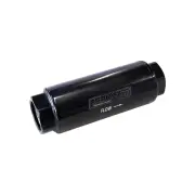Aeroflow 60 Micron Pro Filter With -8 AN ORB Ports Black Finish 3-1/2" X 1-1/4"
