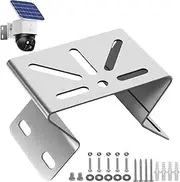 Metal Corner Bracket for Eufy Security SoloCam S340, Stainless Steel Corner Bracket for PTZ Cameras, Camera Installation CCTV Security Camera Rack for Indoor and Outdoor Use