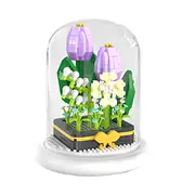 Flower Building Blocks Kits Home Office Decoration - Style 5