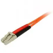 StarTech 3m Fiber Optic Cable, Multimode Duplex 50/125, LSZH, LC/SC - 50FIBLCSC3