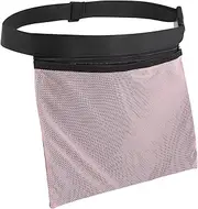 Portable Mesh Design Tennis Ball Waist Bag Sweatproof Ball Pouch for Convenient Storage for Training and Practice