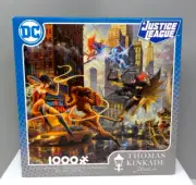 Thomas Kinkade DC Justice League Women Of DC 1000 Piece Jigsaw Puzzle **NEW**