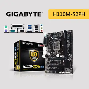 GIGABYTE 技嘉 H110M-S2PH 主機板 M-ATX 1151腳位 保固三年 主板