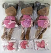 Lot Of 3 Babi Battat soft Cuddly Bath Doll Baby Towel And Ducky