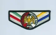 OA Lodge 468 Oo Yum Buli black border flap fk