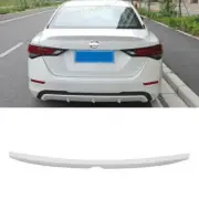 Painted White Rear Trunk Spoiler Wing Flap Bar For Nissan Sentra 2020-2023 2024 (for: Nissan)