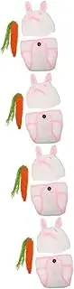 SUPVOX 4 Sets Adorable Newborn Photography Bunny Outfits Crochet Hat Pants Set
