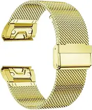 [AEHON] 20/22/26mm Quick Fit Strap for Garmin Fenix 8 43 51mm 7s 7X 7 Pro Fenix 6s 6X 6 5s 5X 5Plus Tactix 7 Stainless Steel Band Forerunner 965 Watchbands