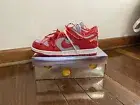 Off White dunk university red size US12 DSWT