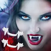 Retractable Vampire Fangs Teeth Realistic Telescopic Fangs Kit Scary Creepy Plastic Dress Up Teeth Halloween Carnival Party Cosplay Decoration 2 Pair