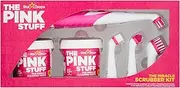 [Stardrops] The Pink Stuff - The Miracle Scrubber Kit - 2 Tubs of The Miracle Cleaning Paste with Electric Scrubber Tool and 4 Cleaning Brush Heads