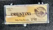 Prestini Alto Sax #2 1/2 Reeds (pack of 2)