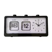 Mechanical Alarm Clock Novelty Flip Clock Desktop Digital Clock with8136