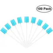 300pcs Disposable Oral Care Sponge Swab Stick Tooth Cleaning Mouth Swabs Cleaner