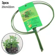Keep Your Garden Organized with Interlinkable Plant Support Stakes Set of 3