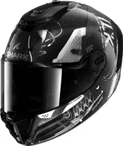 Shark Spartan RS Carbon XBot, full face helmet , color: Black/Dark Grey/Silver , size: S