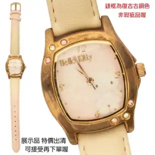 HELLO KITTY凱蒂貓日本製櫻花布偶手錶兒童手錶 210406【小品館】