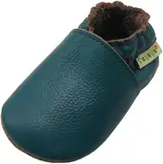 [SAYOYO] Lowest Best Baby Soft Sole Prewalkers Baby Toddler Shoes Cattle Cashmere Shoes
