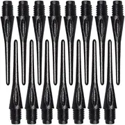 Wolftop 2BA Thread Soft Tip Dart Points 150/300 Pack - Plastic Dart Tips Dart Accessories Set - Black