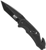 Smith & Wesson Military & Police Liner Lock Folder Black Aluminum Handle SWMP11B