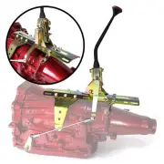 Side Shift Transmission Shifter Kit w/ 12 Black Arm for Ford FMX