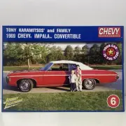 CARD ONLY: Johnny Lightning Trading Card 1969 Chevy Impala Convertible