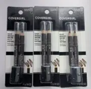 Covergirl Easy Breezy Brow Fill & Define Pencil - 505 Rich Brown - (3 Pack)