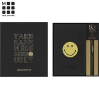 在飛比找PChome24h購物優惠-MOLESKINE SMILEY筆記本xKAWECO鋼珠筆禮