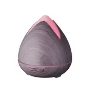 Purespa Ultrasonic 400ml Oil Diffuser Portable Air Purifier 16.5x14cm Violet