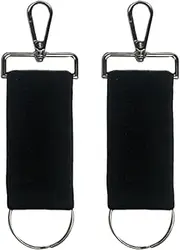 Mxshc Loop Grabber Keeper - Golf Bag Strap with Clip and Keyring | 2X Golf Gloves Keeper, Hook and Loop Clip for Carrying Golf Gloves