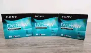 Sony Handycam DVD+RW Mini Discs 1.4GB 30 Min Single Sided Sealed. Free Shipping.