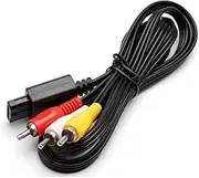 TV Cable Scart Cable Suitable for Super Nintendo N64 GC Gamecube 3 RCA Cable