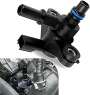 Downhill 1 PC Car Vapor Canister Purge Valve, Engine Steam Emission Purge Control Valve Replacement 9U5Z9C915AB AU5Z-9C915-B 9U5Z-9C915-A, Compatible with Ford F150 Lincoln (Black)