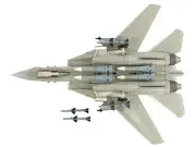 Grumman F-14A Tomcat US Navy 1/72 Diecast Aircraft Model CARZ Hobby Master