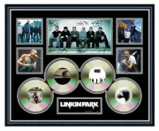 LINKIN PARK HYBRID THEORY METEORA SIGNED LIMITED EDITION FRAMED MEMORABILIA