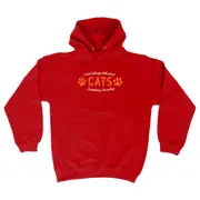Animal Dont Always Talk About Cats - Funny Novelty Hoodies Hoodie