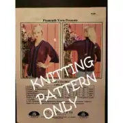 New Plymouth Yarn P258 Encore Colorspun Ladies Jacket Sweater Knitting Pattern
