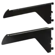Avantco Black Air Curtain Shelf Bracket Set for Avantco Refrigeration BVAC-28HC