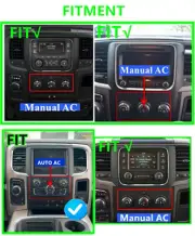 9'' Android Car Stereo Radio GPS Navigation WIFI For Dodge RAM 1500-5500 2013-18