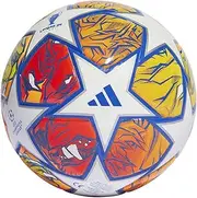 adidas UEFA Champions League Mini Ball IN9337, Unisex, Soccer Ball, White/Glow Blue/Flash Orange, 1