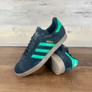 adidas Gazelle Mens Size 9 Core Black Court Green Cloud White JH5394