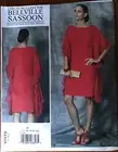 Vogue Sewing Pattern Bellville Sassoon Dress V1473 Sizes 14-22 Unused