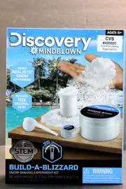 DISCOVERY #MINDBLOWN BUILD-A-BLIZZARD SNOW-MAKING EXPERIMENT KIT