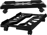 HOMSFOU Gaming Pc CPU Stand Telescopic Design Sturdy Floor Stand for Desktop Tower Under-Desk Pc Mount