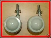 4 x Beige Premium Parker Knoll Type Shepherd 50mm Furniture Castors FREE POST