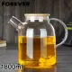 【日本FOREVER】日式竹蓋耐熱玻璃把手花茶壺(1800ML)